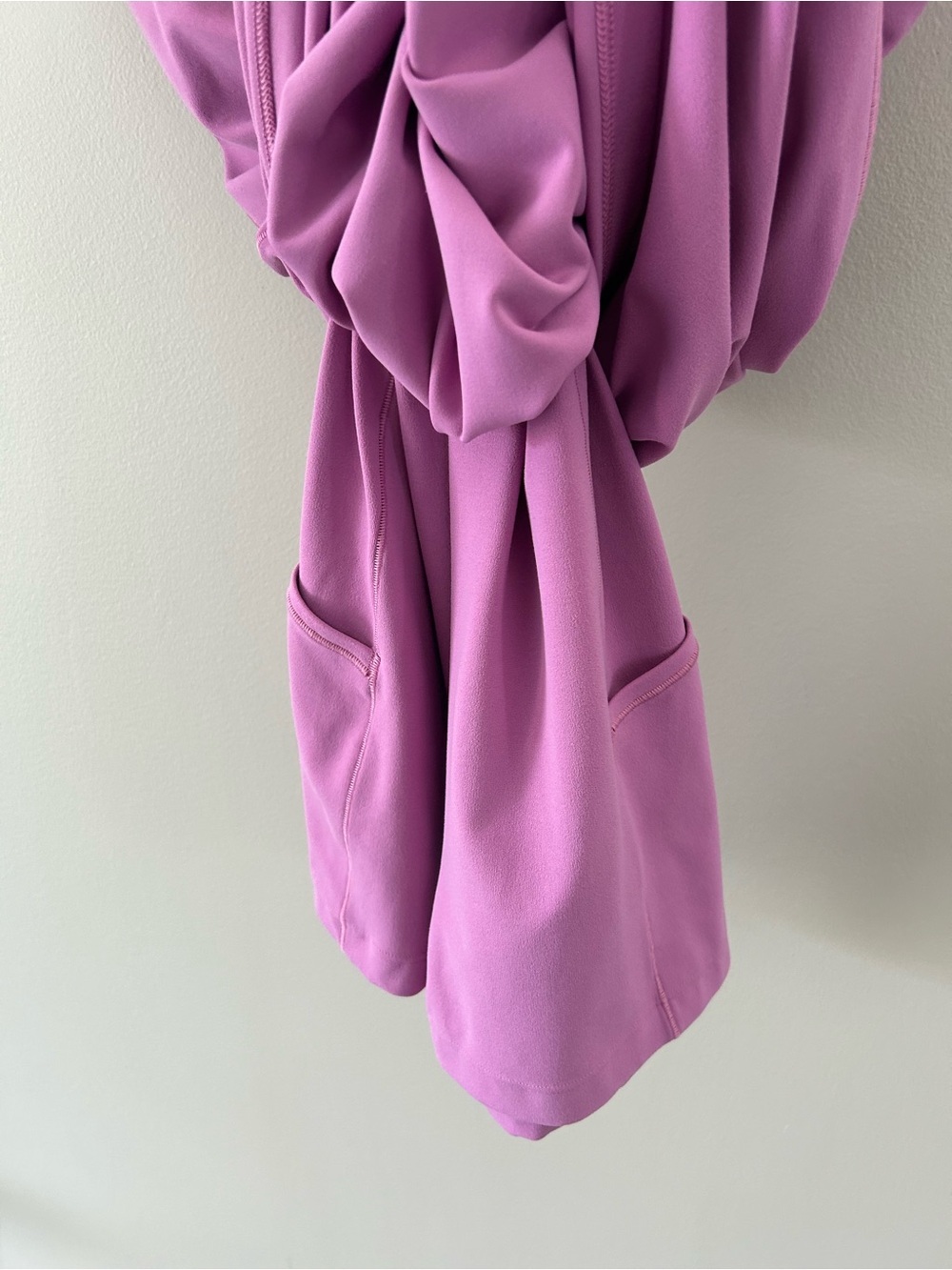 Athleta Transcend Pink Athleisure Contour Activewear Built In Shorts Mini Dress - Picture 5 of 6